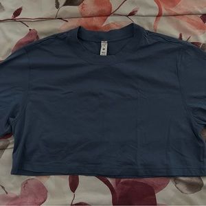 All Yours Cropped Tee - Water Drop